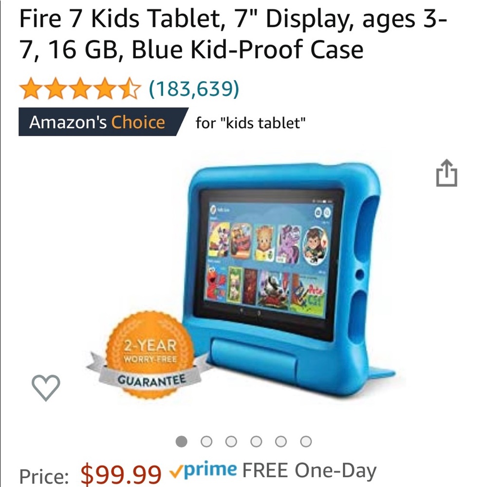 Used fire 7